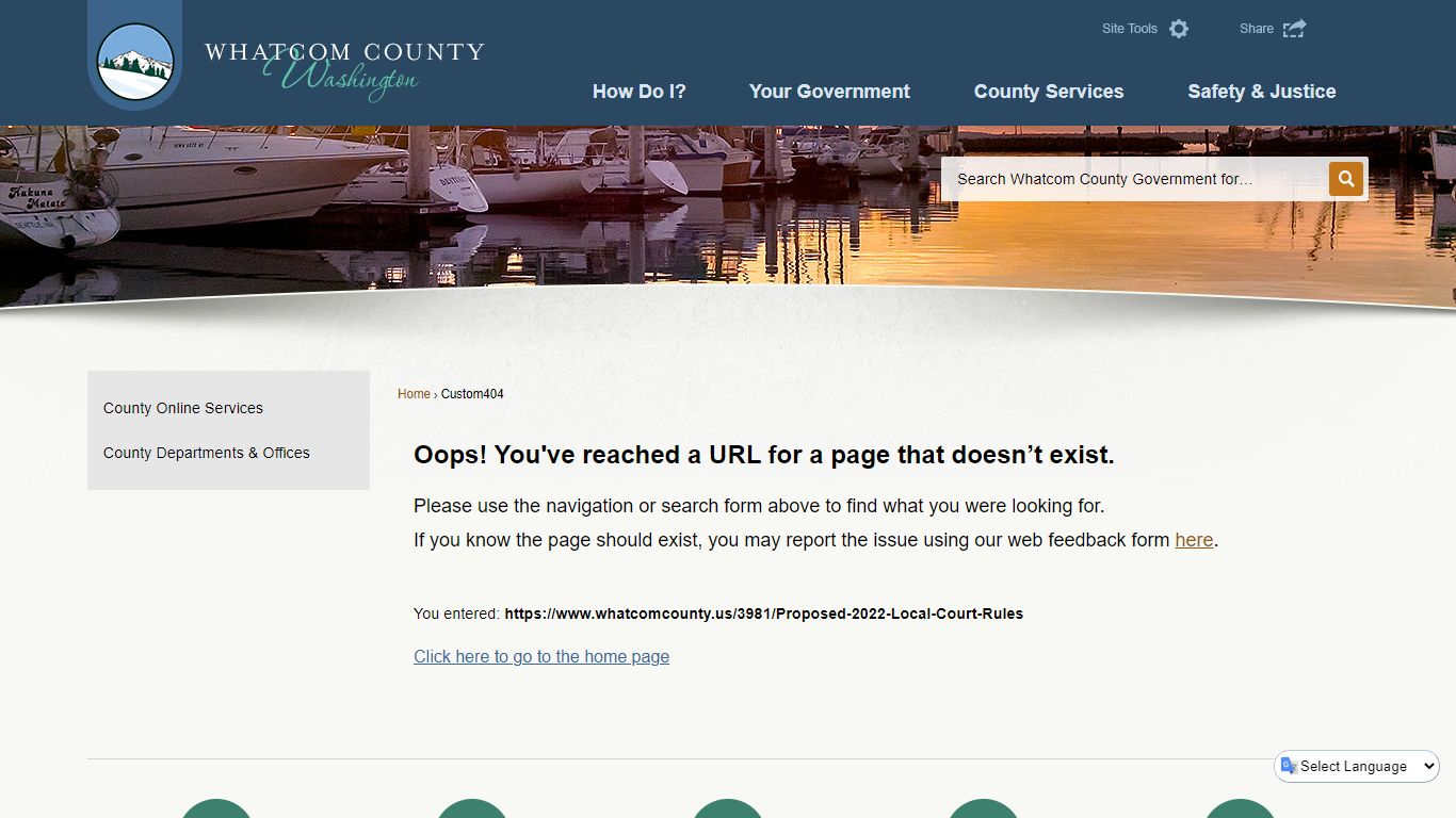 Whatcom County Local Court Rules